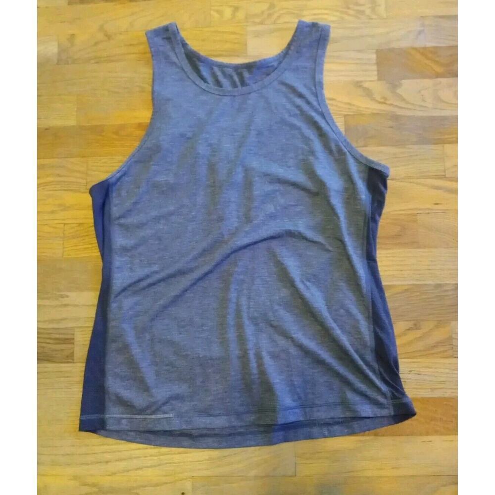 Lululemon Men Tank Top Shirt S Gray Lightweight Casual Active Sleeveless Workout